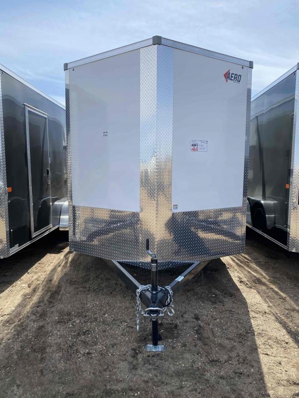 2021 AERO 7.5X16TA35 UTV WHITE Enclosed Cargo Trailer 2021 AERO 7.5X16TA35 UTV WHITE Enclosed Cargo Trailer