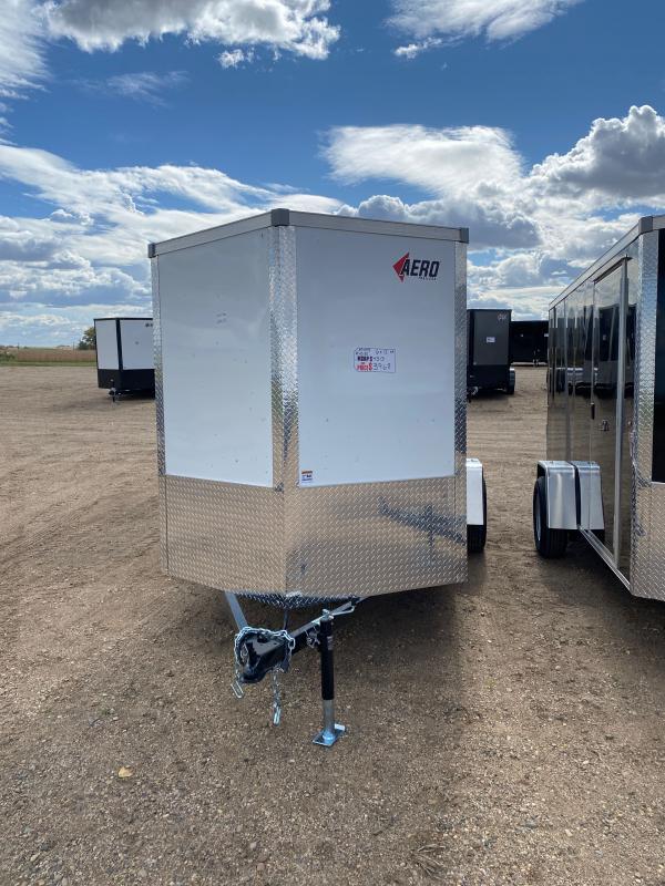2021 AERO 6X12SA WHT Enclosed Cargo Trailer 2021 AERO 6X12SA WHT Enclosed Cargo Trailer