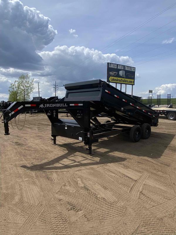 2022 IRON BULL 83X16 GOOSENECK DUMP TRAILER 2022 IRON BULL 83X16 GOOSENECK DUMP TRAILER