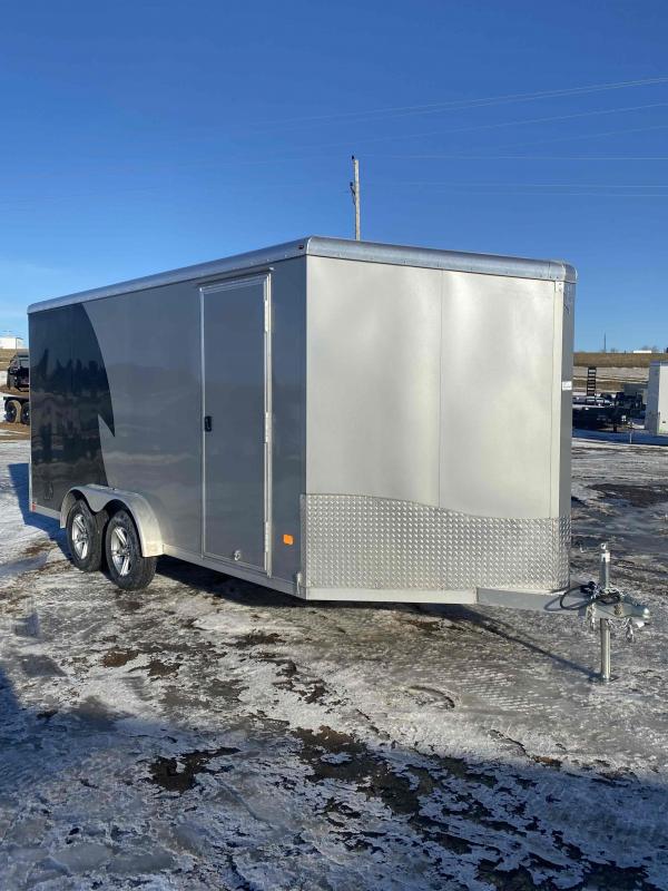 2023 NEO 7.5X16 SILVER ENCLOSED TRAILER 2023 NEO 7.5X16 SILVER ENCLOSED TRAILER
