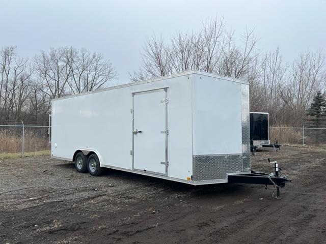 8.5' X 24' Tandem Axle Enclosed Car Hauler Trailer 8.5' X 24' Tandem Axle Enclosed Car Hauler Trailer