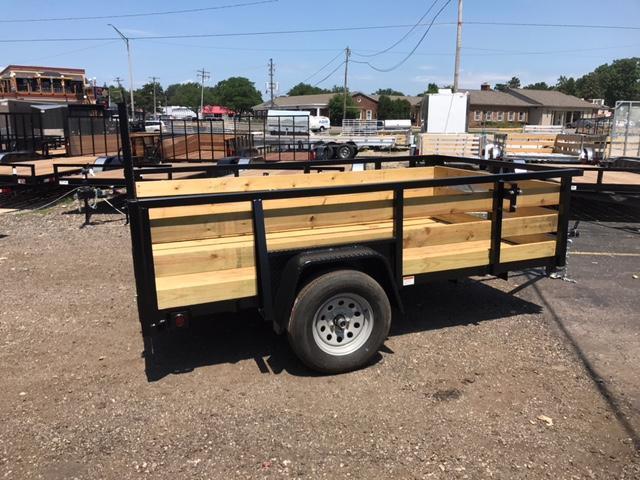 6 X 10 Single Axle Open Utility Trailer 6 X 10 Single Axle Open Utility Trailer