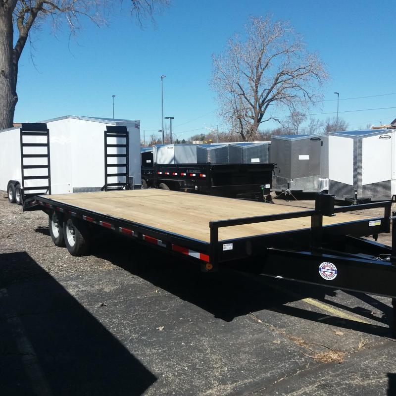 102" X 20'+4' Deckover Equipment Hauler Trailer 14K 102" X 20'+4' Deckover Equipment Hauler Trailer 14K