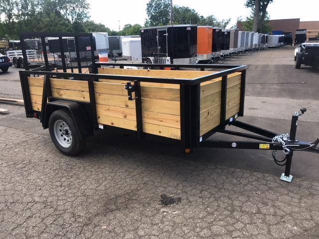 6 X 10 Single Axle Open Utility Trailer 6 X 10 Single Axle Open Utility Trailer