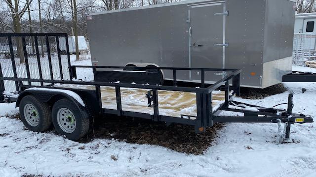 74 X 14 Tandem Axle Open Utility Trailer 74 X 14 Tandem Axle Open Utility Trailer