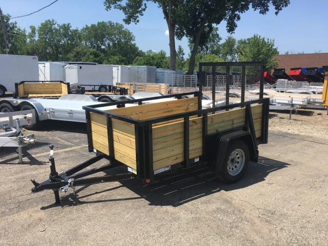 5 X 8 Single Axle Open Utility Trailer 5 X 8 Single Axle Open Utility Trailer