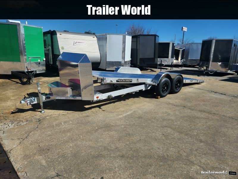 2026 Aluma 8220 Heavy Anniversary Edition Tandem Axle Tilt Open Car Hauler Trailer