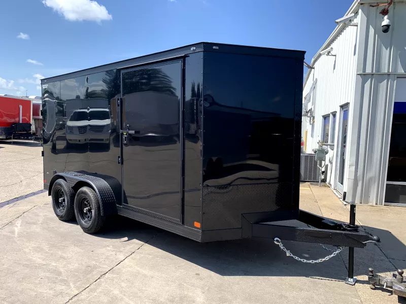 2025 Covered Wagon Trailers 7' X 14' X 6'6" TA (2)5200# Axles Enclosed Cargo Trailer
