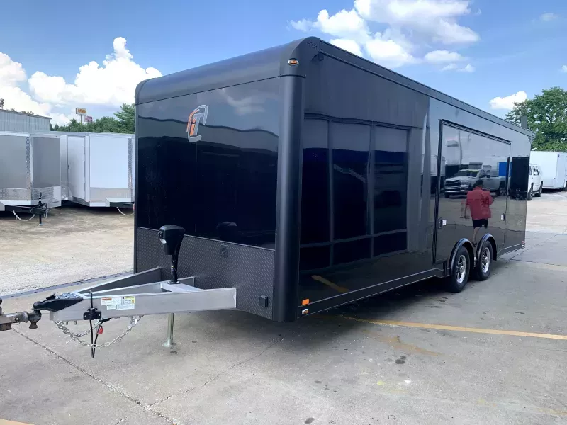2025 InTech 24' Blackout Car / Racing Trailer with Escape Door