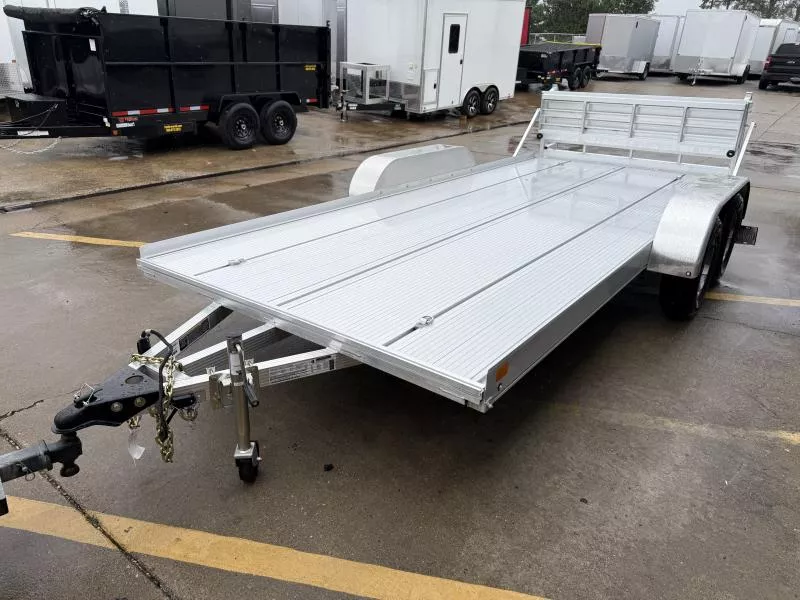 2025 Triton Trailers Flex Haul 1681-2EB 81" x 16' Aluminum Car Hauler