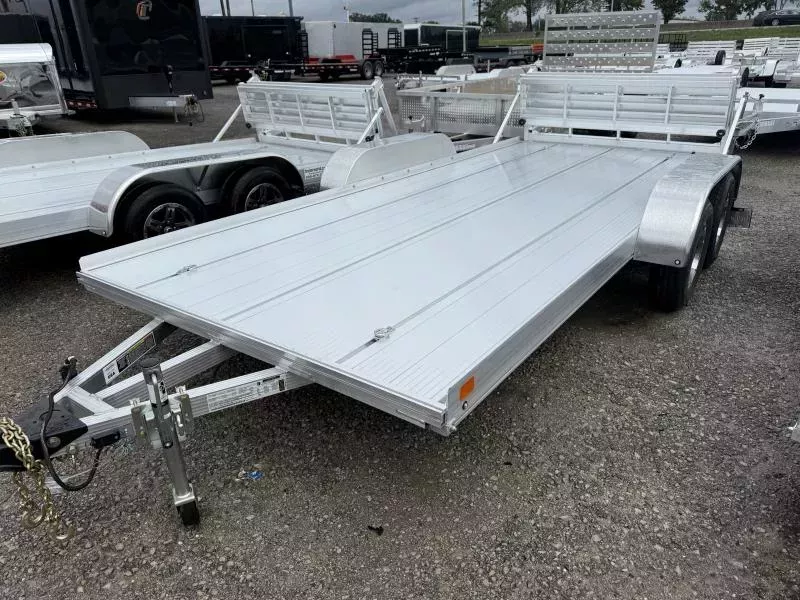 2025 Triton Trailers Flex Haul 1681-2EB 81" x 16' Aluminum Car Hauler