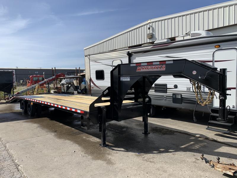 2023 Midsota FBGN 32' RAMPS Hydraulic jacks/Brakes Gooseneck Trailer 25