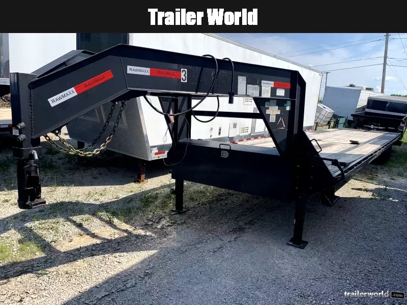 2023 RawMaxx 102" x 40' (35+5) Low Profile (2)7K Axles Equipment Trailer