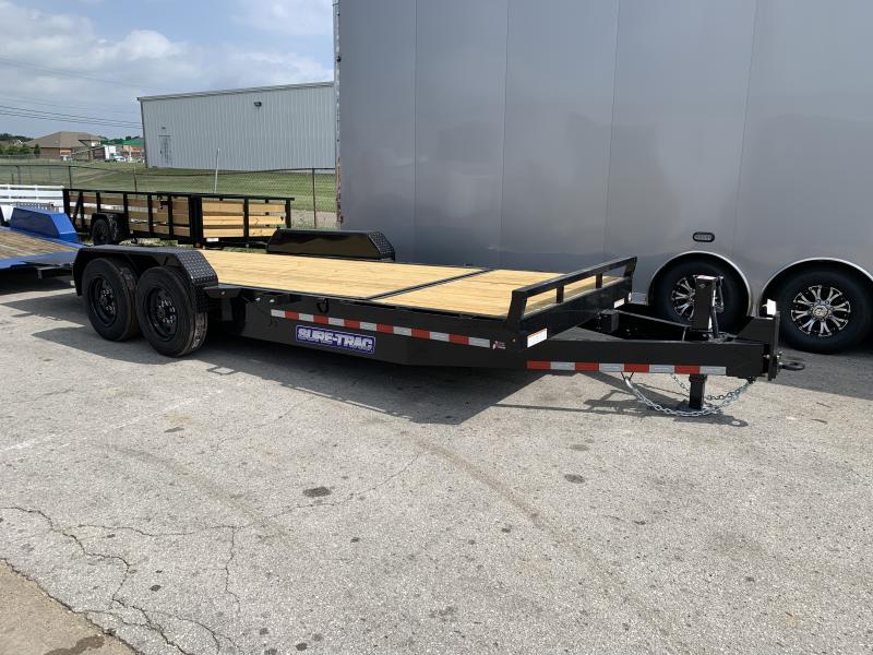 2022 Sure-Trac 7 x 16+4 Tilt Bed Equipment Trailer 16K 2022 Sure-Trac 7 x 16+4 Tilt Bed Equipment Trailer 16K