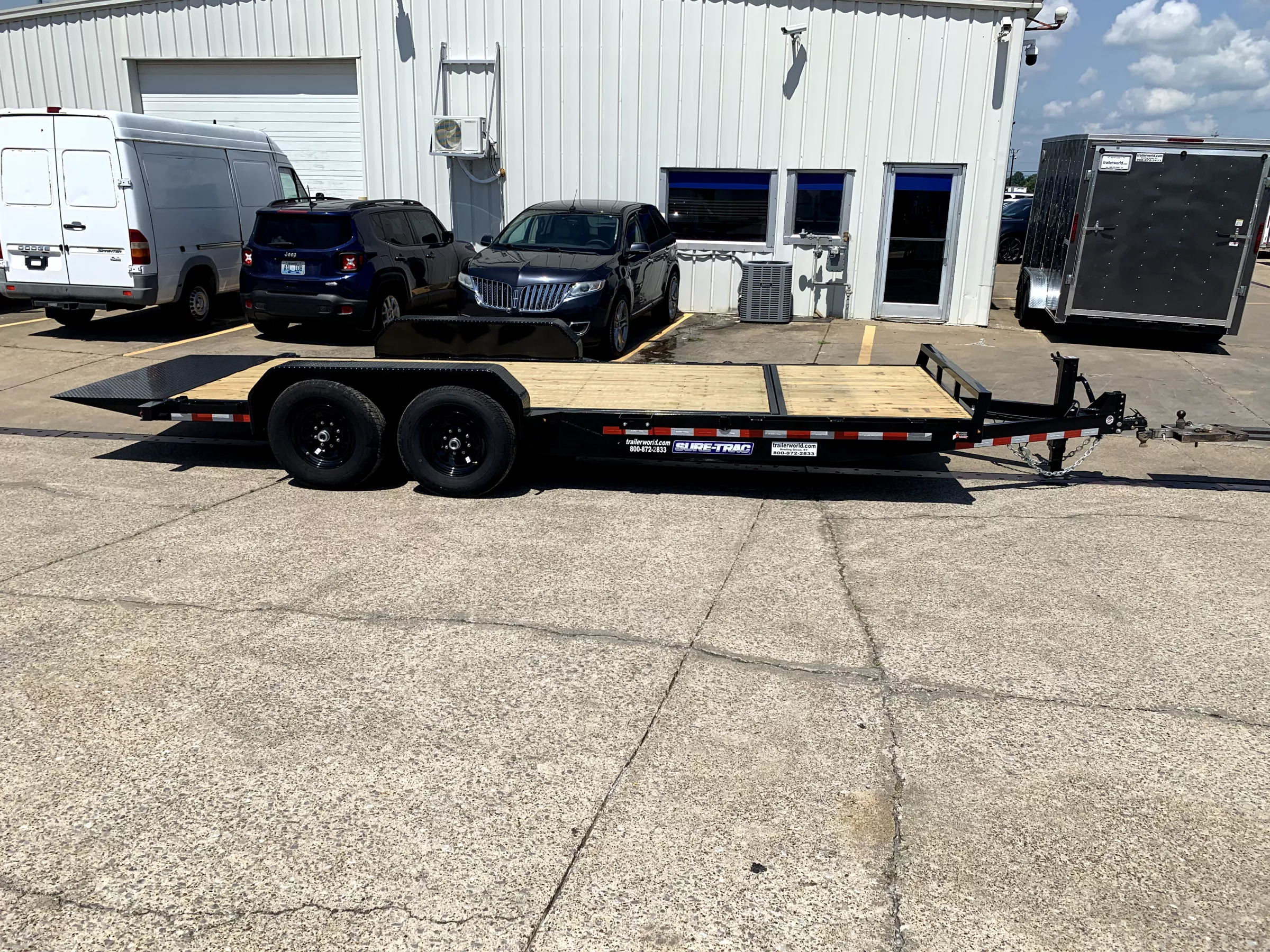 2026 Sure-Trac 7' x 20' (16+4) (2)7K Axles Tilt Bed Equipment Trailer Spr9Fo7o8r14