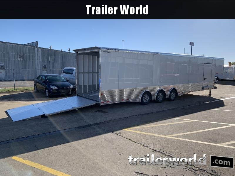 2021 Sundowner 44' Enclosed 2 Car Ramp Over Car Trailer Near Me
