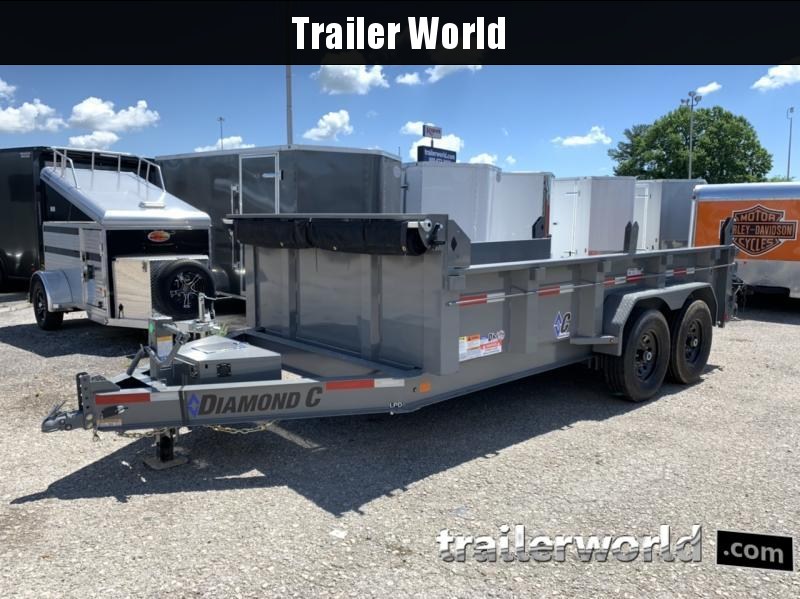2021 Diamond C LPD 14' Dump Trailer Low Profile Commercial Grade 2021 Diamond C LPD 14' Dump Trailer Low Profile Commercial Grade