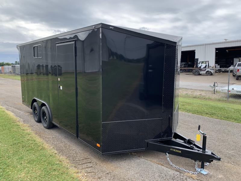 2021 CW 8.5' x 18' x 7' Tall Vnose Enclosed Cargo Trailer Camper Prep Pkg 2021 CW 8.5' x 18' x 7' Tall Vnose Enclosed Cargo Trailer Camper Prep Pkg