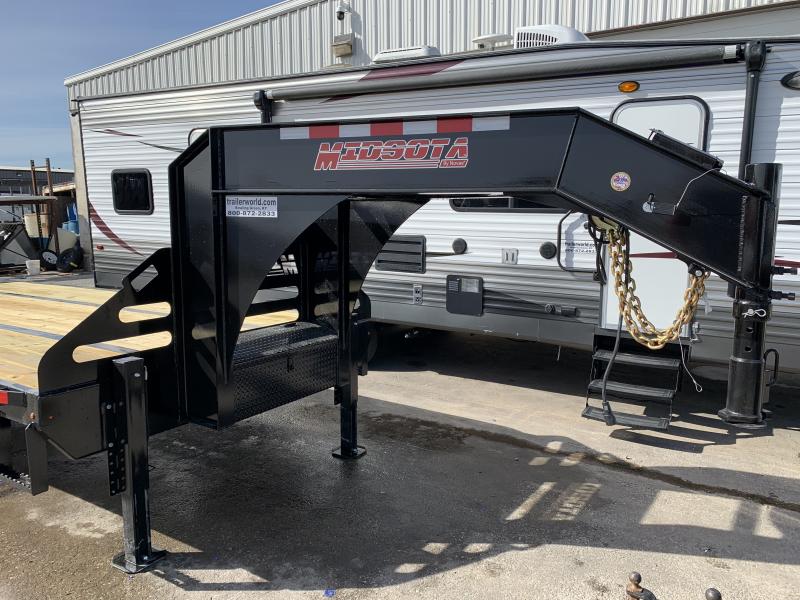 2023 Midsota FBGN 32' RAMPS Hydraulic jacks/Brakes Gooseneck Trailer 25.9K GVWR Kentucky