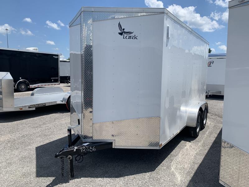 2020 Lark 7' x 14' x 7.5' Vnose Ramp Door Trailer 2020 Lark 7' x 14' x 7.5' Vnose Ramp Door Trailer