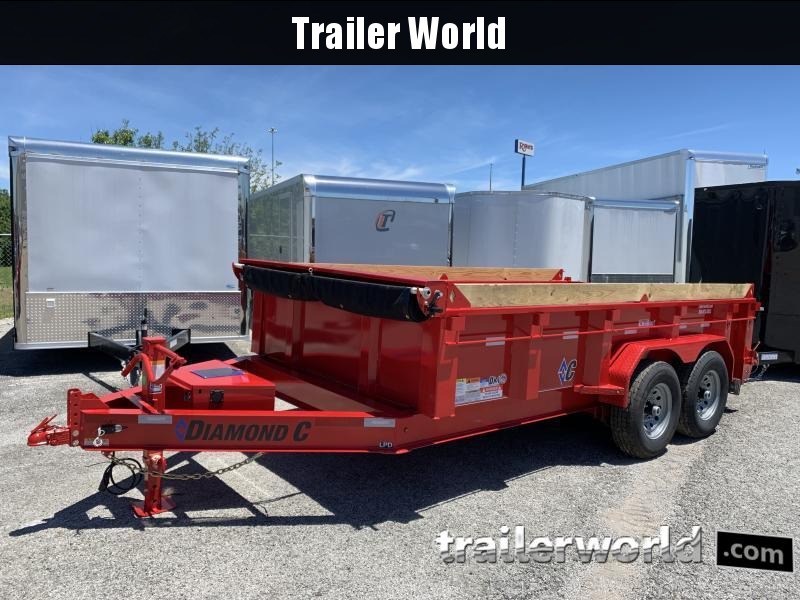 2021 Diamond C LPD 14' Dump Trailer Low Profile Commercial Grade 2021 Diamond C LPD 14' Dump Trailer Low Profile Commercial Grade