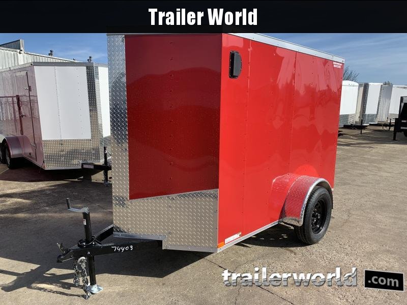2021 Lark 5' x 8' Enclosed Vnose Cargo Trailer 2021 Lark 5' x 8' Enclosed Vnose Cargo Trailer