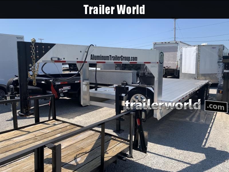 2016 Aluminum Trailer Group 22' Aluminum Gooseneck Equipment Trailer 2016 Aluminum Trailer Group 22' Aluminum Gooseneck Equipment Trailer