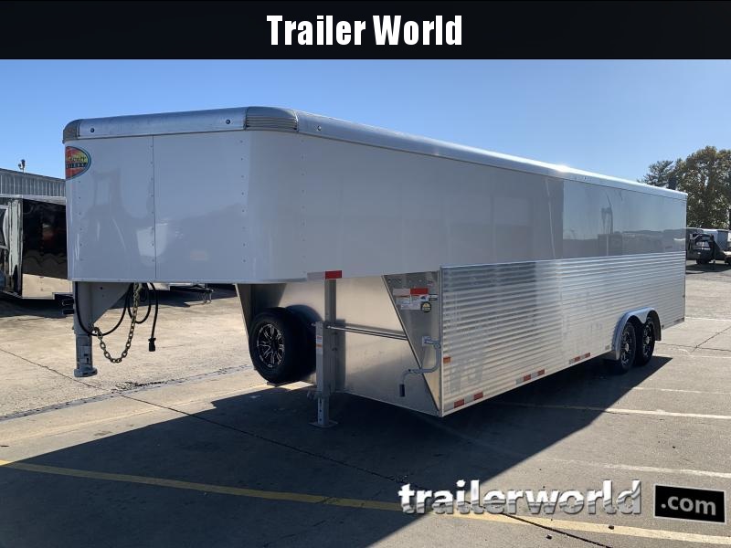 2021 Sundowner 32' Aluminum Gooseneck Cargo Trailer Spread Axles 2021 Sundowner 32' Aluminum Gooseneck Cargo Trailer Spread Axles