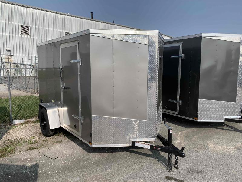 2021 Lark 6' x 10' Vnose Ramp Door Trailer 2021 Lark 6' x 10' Vnose Ramp Door Trailer