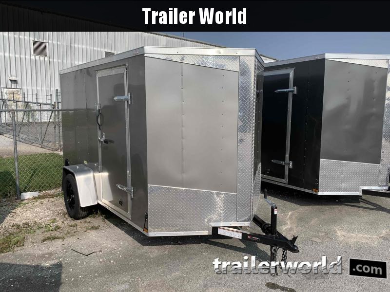 2021 Lark 6' x 10' Vnose Ramp Door Trailer 2021 Lark 6' x 10' Vnose Ramp Door Trailer