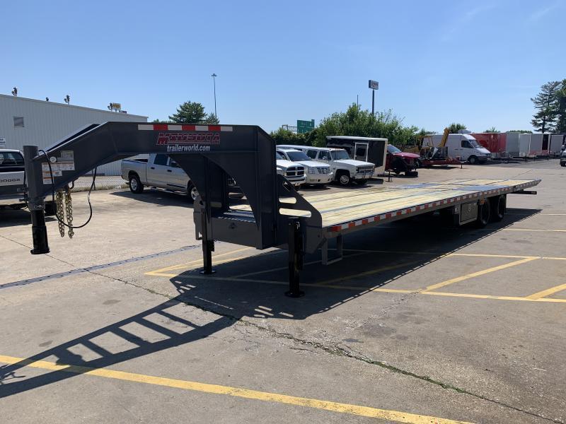 2023 Midsota FBGN 36' Hydraulic Dovetail/Jacks/Brakes Gooseneck Trailer