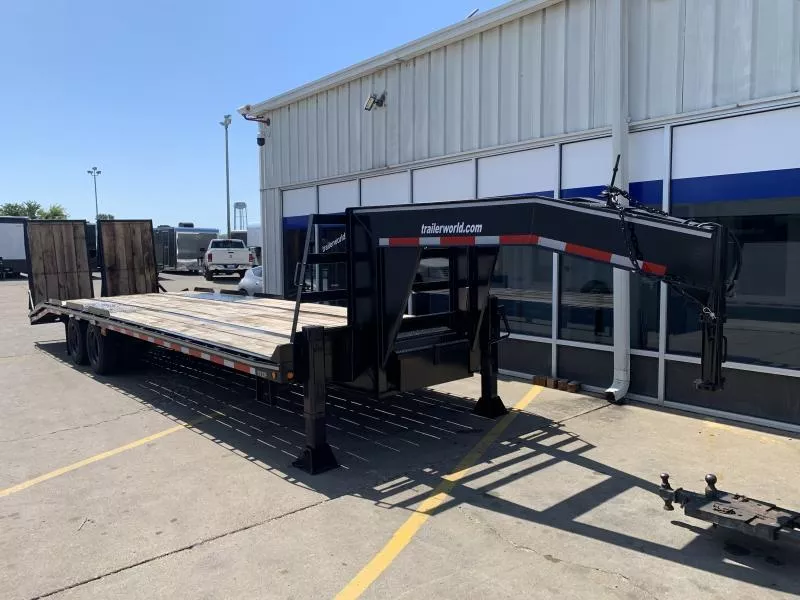 2026 Better Built 30' (25+5) GN Deckover W/Super Heavy Hydraulic Ramp and (2) 12k Suspension Dexter Axle Equipment Trailer