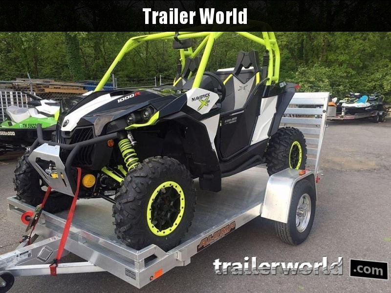 2022 Aluma 6810H-S-BT 10' Aluminum Utility Trailer 2022 Aluma 6810H-S-BT 10' Aluminum Utility Trailer