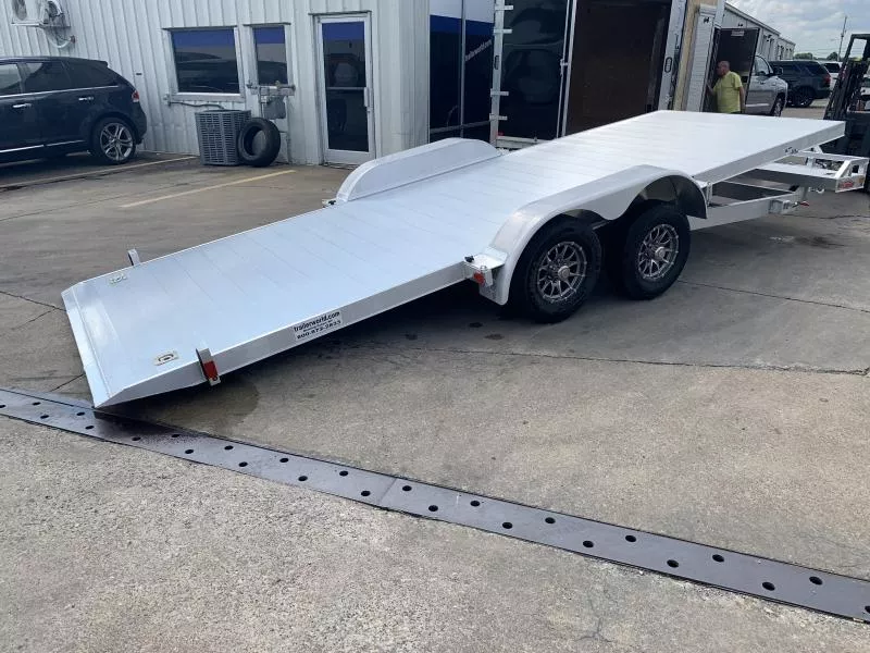 2025 ALCOM High Country 80" x 22' Heavy Axle Tilt Aluminum Car Hauler