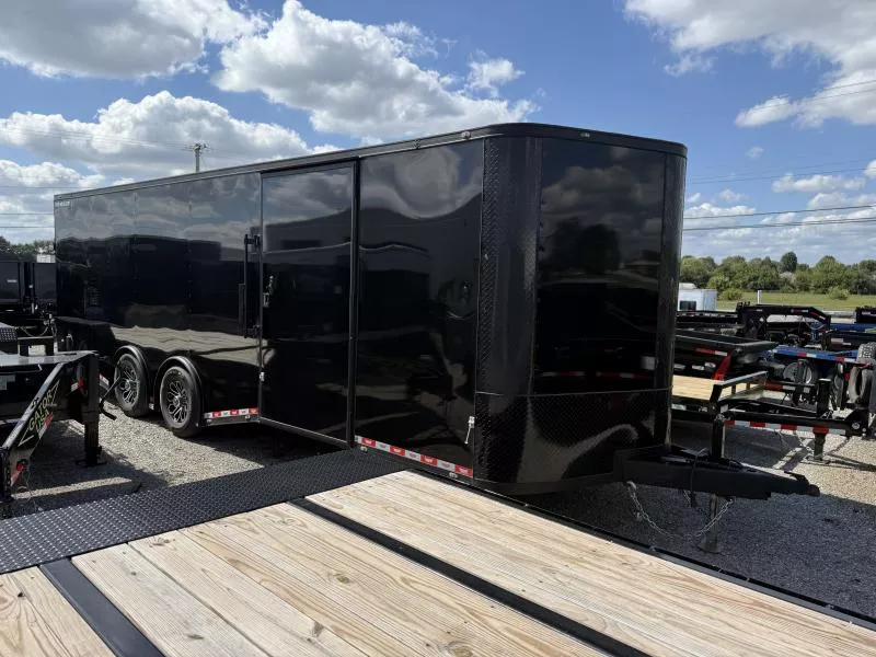 2023 Covered Wagon Trailers 8.5' x 24' x 7' TA (2)7K Torsion Axles Car / Racing Trailer with Finished Interior