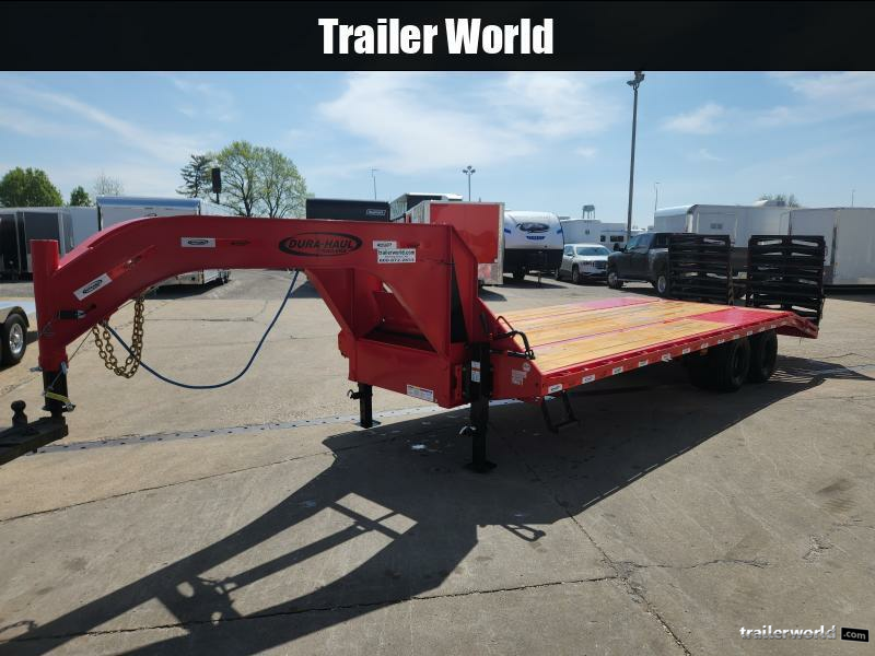 2025 Dura-Haul Low Profile Deckover Hotshot Gooseneck 102" x 25' (20+5) (2)10k Axles Equipment Trailer