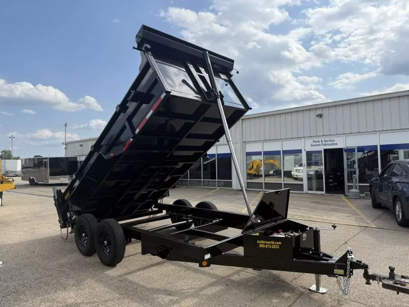 2026 Quality Steel And Aluminum 83" x 14' Telescopic (2)7K Axles Dump Trailer