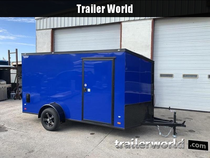 2020 CW 6' x 12' x 6'3 Vnose Enclosed Trailer Black Out 2020 CW 6' x 12' x 6'3 Vnose Enclosed Trailer Black Out