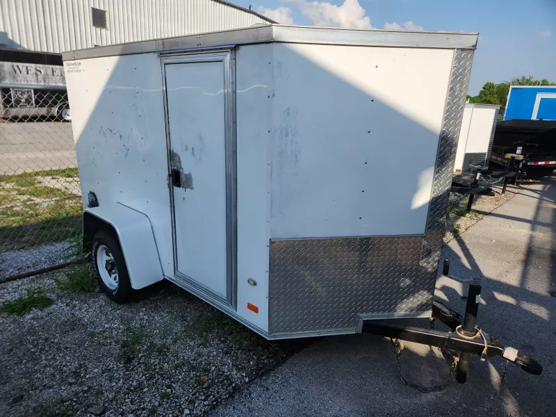 2018 Covered Wagon Trailers 5X8SA Cargo / Enclosed Trailer