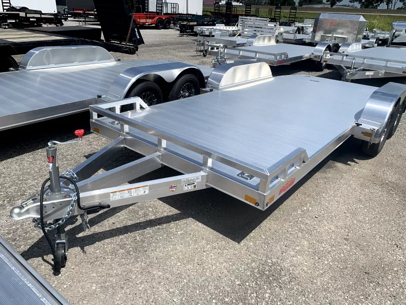 2025 ALCOM High Country 80" x 18' Slide-in Ramps Aluminum Open Car Hauler