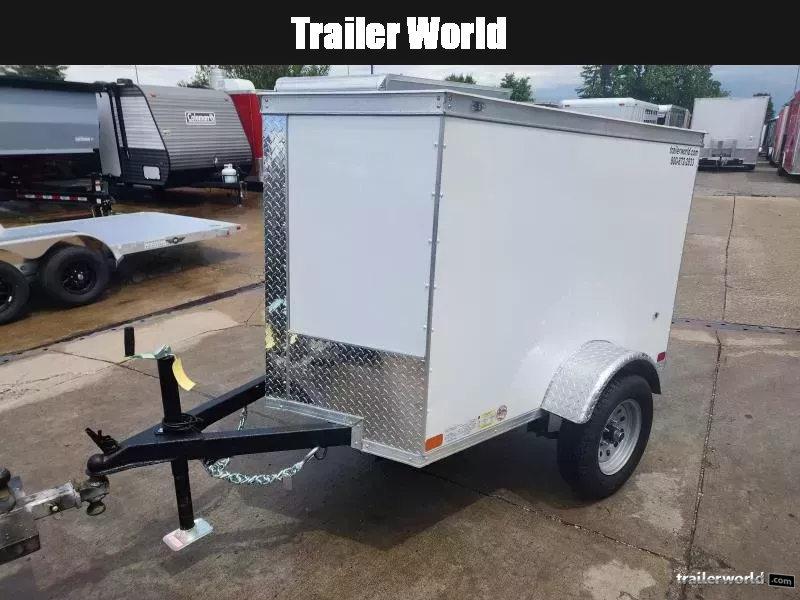 2025 Covered Wagon Trailers 4X6SA Cargo / Enclosed Trailer