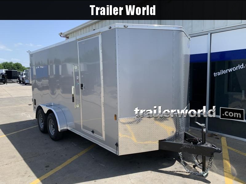 2022 Continental Cargo 7' x 16' x 6' 3 Double Door Enclosed Trailer 2022 Continental Cargo 7' x 16' x 6' 3 Double Door Enclosed Trailer