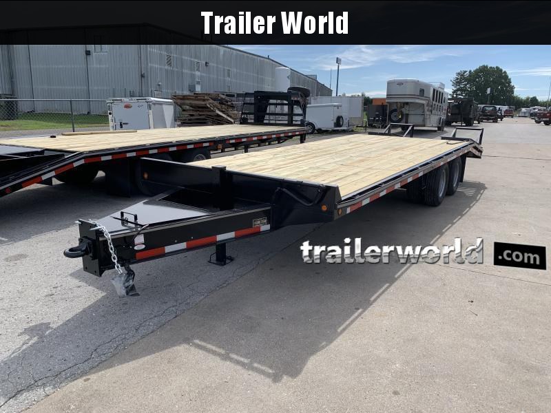 2023 Better Built Pintle Hitch Flatbed 25' Equipment Trailer 10 Ton