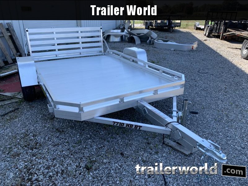 2021 Aluma 7710BT 10' Aluminum Open Utility Trailer 2021 Aluma 7710BT 10' Aluminum Open Utility Trailer