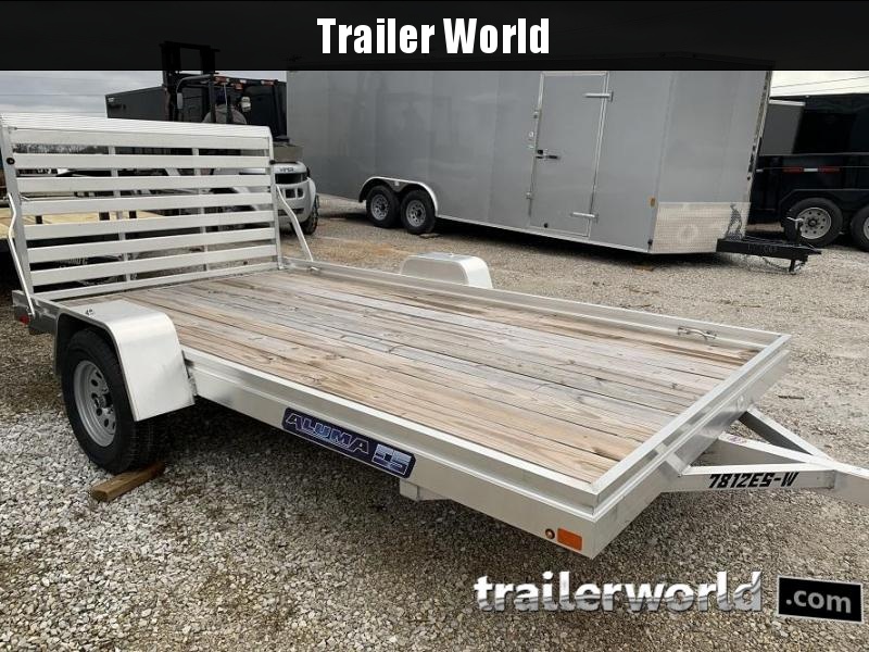 2020 Aluma 7812ESW Utility Trailer 2020 Aluma 7812ESW Utility Trailer