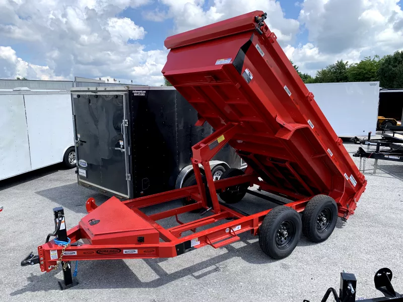 2026 Dura-Haul 6' x 12' Scissor Lift (2)7K Axles BP Dump Trailer