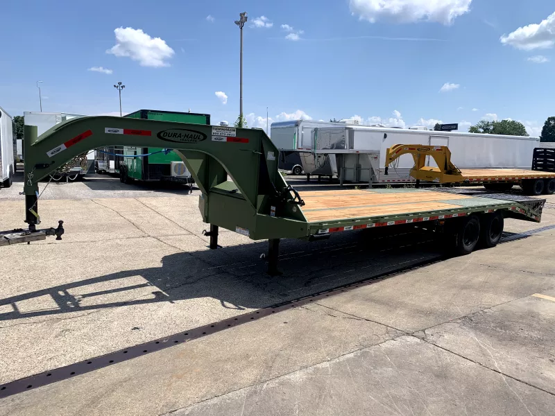 2026 Dura-Haul 102" x 25' (20+5) Low Profile (2)10K Axles Gooseneck Equipment Trailer