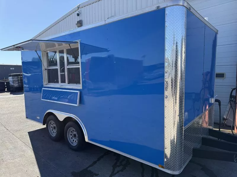 2026 Quality Cargo 8.5' x 16' TA Vending / Concession Trailer