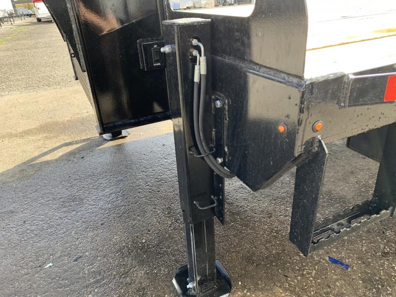 2023 Midsota FBGN 32' RAMPS Hydraulic jacks/Brakes Gooseneck Trailer 25.9K GVWR ***BELOW COST