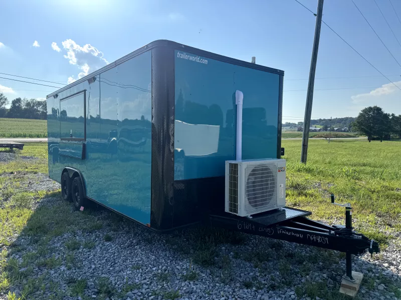 2025 Quality Cargo 8.5' x 20' TA Enclosed Vending / Concession Trailer